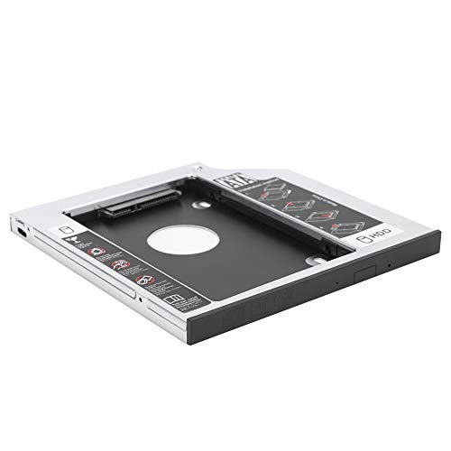 Internal Hard Disk Drive Mounting Bracket Kit,State Drive Bracket Lightweight Computer Accessory Aluminum Alloy Thickened for 9.5 MM SSD | The Storepaperoomates Retail Market - Fast Affordable Shopping