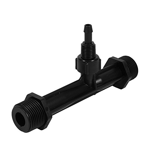 EBTOOLS Garden Irrigation Tube Kit, 1/2″ 3/4 1 Inch Irrigation Tube Fertilizer Mixer Injector Agriculture Tool Plastic Black(G3/4) | The Storepaperoomates Retail Market - Fast Affordable Shopping