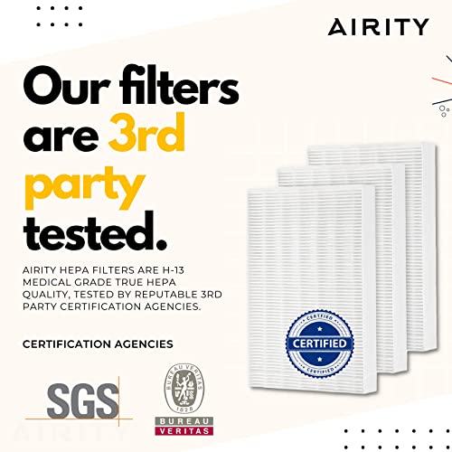 HPA300 Air Purifier Filters Compatible with Honeywell HPA300 by Airity | Includes 3 HEPA R Filters | Honeywell Air Purifier Filter Replacement Compatible for Honeywell R Filter | Honeywell HPA300 Replacement Filters | The Storepaperoomates Retail Market - Fast Affordable Shopping