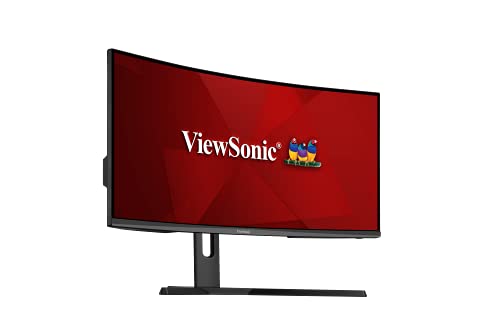 ViewSonic OMNI VX3418-2KPC 34 Inch Ultrawide Curved 1440p 1ms 144Hz Gaming Monitor with Adaptive Sync, Eye Care, HDMI and Display Port | The Storepaperoomates Retail Market - Fast Affordable Shopping