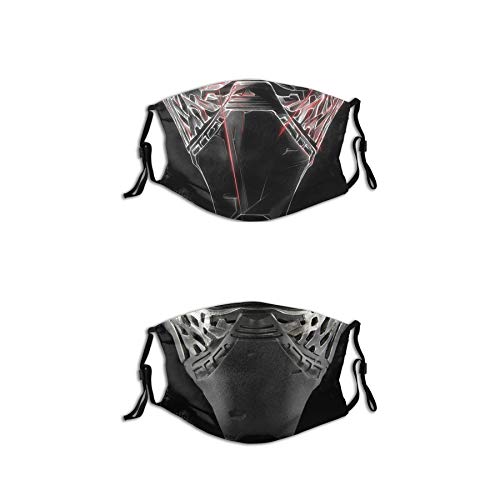 Men Women’s 2Pcs Face Mask Adjustable Reusable Face Mask with Adjustable EarLoops Balaclava Bandana-17 | The Storepaperoomates Retail Market - Fast Affordable Shopping