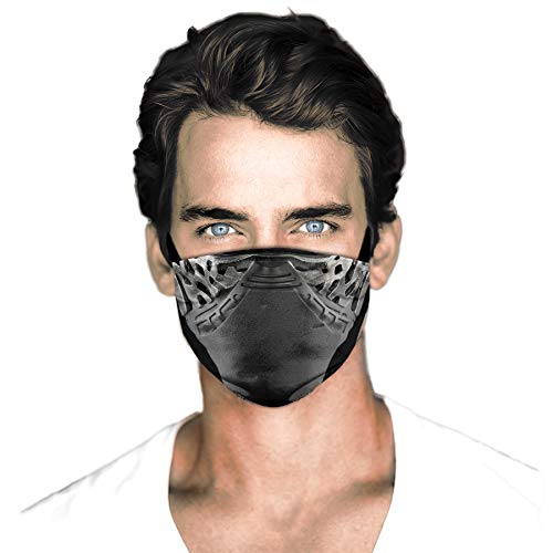 Men Women’s 2Pcs Face Mask Adjustable Reusable Face Mask with Adjustable EarLoops Balaclava Bandana-17 | The Storepaperoomates Retail Market - Fast Affordable Shopping