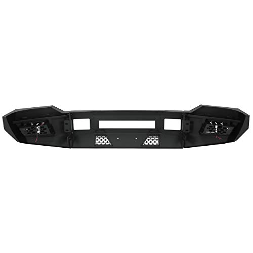 Steel Front Bumper 3 Piece W/Cube Lights Compatible with 2011-2016 Ford F250 F350 Super Duty (2 Packages Shipment) | The Storepaperoomates Retail Market - Fast Affordable Shopping