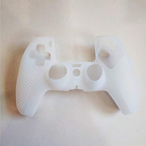 PS5 DualSense Controller Skin, Studded Anti-Slip PS5 DualSense Controller Cover Silicone Grip for PS5 Controller(Black x1 +White x1 Controller Skin, FPS PRO Thumb Grips x 8) | The Storepaperoomates Retail Market - Fast Affordable Shopping