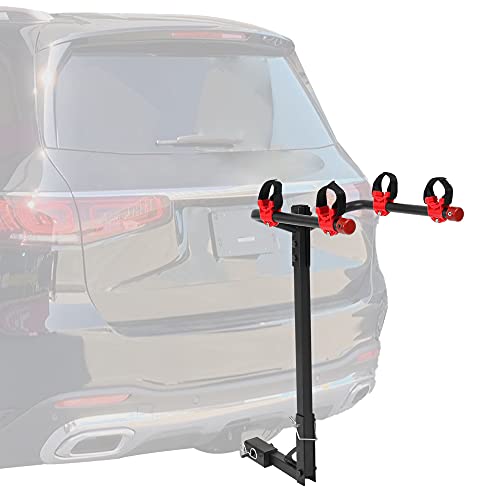 Wallmaster 2 Bike Rack Bicycle Car Racks Hitch Mount Trailer Hitch Bike Rack for Car with 2″ Hitch Receiver | The Storepaperoomates Retail Market - Fast Affordable Shopping