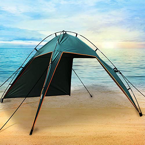 OutyFun Beach Tent Sun Shelter, Multifunctional Open Tent, Anti UV Instant Portable Tent Sun Shelter for Camping, Beach, Music Festival, Survival, Park, Hiking (for 3-4 Person) | The Storepaperoomates Retail Market - Fast Affordable Shopping