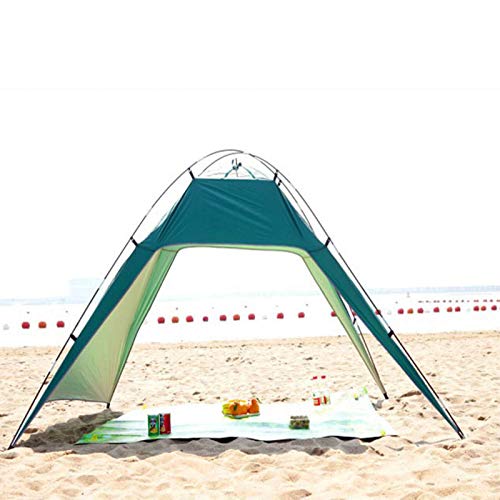 OutyFun Beach Tent Sun Shelter, Multifunctional Open Tent, Anti UV Instant Portable Tent Sun Shelter for Camping, Beach, Music Festival, Survival, Park, Hiking (for 3-4 Person) | The Storepaperoomates Retail Market - Fast Affordable Shopping