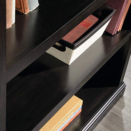 3-Shelf Bookcase with 2 Adjustable Shelves, Wall Unit, Bookrack, Library, Bookshelf, Home Office Furniture, Open Storage Space, Perfect for Living Room, Multiple Finishes (Estate Black) | The Storepaperoomates Retail Market - Fast Affordable Shopping