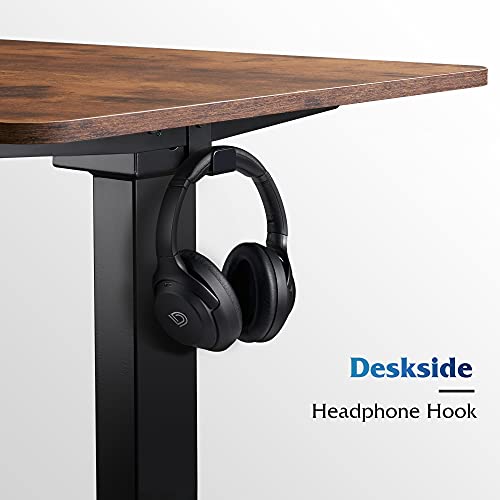 DEVAISE Height Adjustable Electric Standing Desk, Stand Up Desk for Home Office, 48 x 24 Inches Sit Stand Desk/Computer Workstation, Rustic Brown | The Storepaperoomates Retail Market - Fast Affordable Shopping
