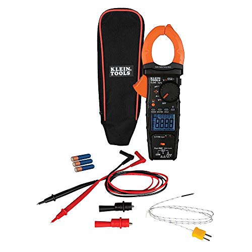 Klein Tools CL440 Clamp Meter, HVAC Meter with TRMS Tests AC/DC Voltage, AC Current, Temperature, DC micro amps, More | The Storepaperoomates Retail Market - Fast Affordable Shopping