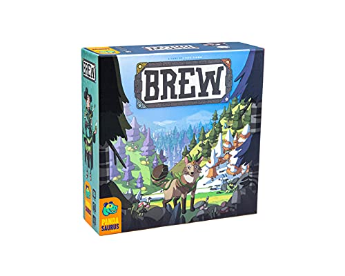 Brew: Pandasaurus Games, Players Choose How to Use Element -Dice, This Enchanted Land has Been Driven into Chaos and it is up to You to Bring Back Balance, 45-90 Minute Playing Time, Ages 10 and Up | The Storepaperoomates Retail Market - Fast Affordable Shopping