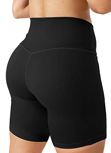 Puedizux Women’s High Waisted Biker Shorts Cross Waist Workout Yoga Shorts Running Leggings with/no Pocket | The Storepaperoomates Retail Market - Fast Affordable Shopping