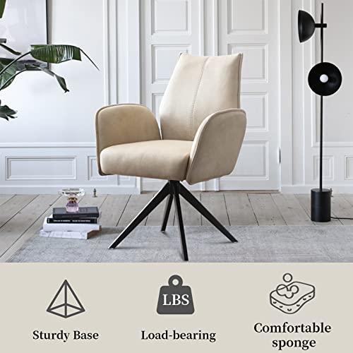 jiexi Home Office Chair, Modern Desk Chair no Wheels, Swivel Computer Chair, Office Accent Chair Student Study Chair for Small Space, Living Room, Make-up, Studying | The Storepaperoomates Retail Market - Fast Affordable Shopping