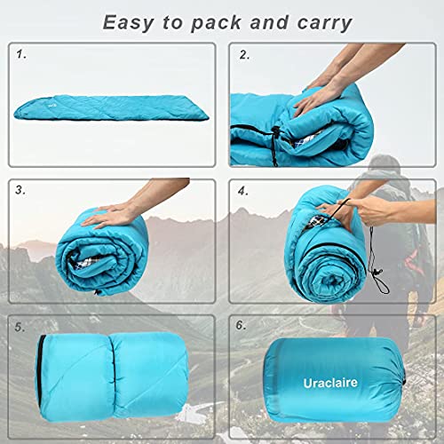 Uraclaire XL Sleeping Bag All Seasons,Lightweight and Waterproof, Great for Adults and Kids Outdoor Hiking，Hunting，Camping and Backpacking | The Storepaperoomates Retail Market - Fast Affordable Shopping