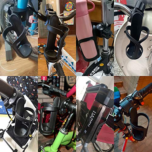 360 Degree Rotating Universal Water Bottle Cup Holders Accessories for Stroller, Bicycle, Wheelchair, Walker, Trolleys (1 Piece) | The Storepaperoomates Retail Market - Fast Affordable Shopping