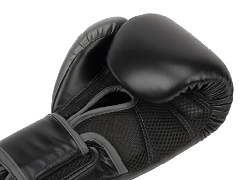 Everlast PowerLock2 Training Glove 14Oz Black/Gray | The Storepaperoomates Retail Market - Fast Affordable Shopping