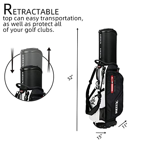Helix Retractable 6 Golf Stand Bag 2021,Black | The Storepaperoomates Retail Market - Fast Affordable Shopping