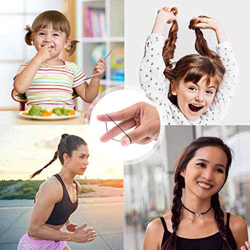1000 PCS Hair Rubber Bands,Black Elastic Hair Ties,no-slip Headbands,Mini Small Soft Poneytail Holders,Kid Baby Girls’ Hair Accessories,Upgraded DAYFULI | The Storepaperoomates Retail Market - Fast Affordable Shopping