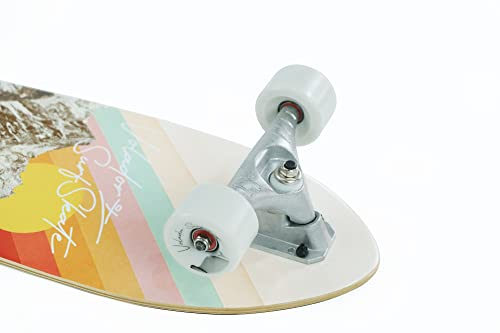 Volador 29inch Surf Skates Skateboard | Surf Training Board | Carve, Cruise, and Ride Like a Surfboard (Rocky) | The Storepaperoomates Retail Market - Fast Affordable Shopping