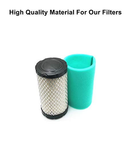 MOWFILL 2 Pack 793569 Air Filter with 793685 Pre Filter Replace for Briggs Stratton 4241 5415 793569 791630 John Deere GY21055 MIU11511 Bad Boy 063-4026-00 | The Storepaperoomates Retail Market - Fast Affordable Shopping