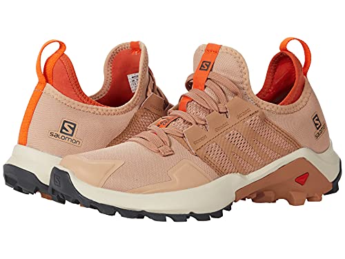 Salomon MADCROSS Trail Running Shoes for Women, Sirocco/Mocha Mousse/Red Orange, 9 | The Storepaperoomates Retail Market - Fast Affordable Shopping