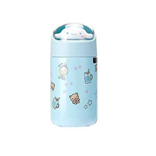 Cute Thermos Mug Kawaii Water Bottle Stainless Steel Vacuum Insulated Bottle for Hot or Cold Drinks Adorable Travel Mug