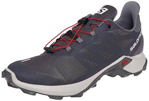 Salomon Supercross 3 Trail Running Shoes for Men, Ebony/Lunar Rock/Quiet Shade, 11 | The Storepaperoomates Retail Market - Fast Affordable Shopping