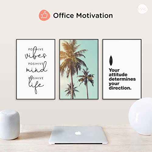 The Mojo Concept Motivational Wall Art, Office Decor For Women, Inspirational Wall Art, Beach Decor, Cubicle Decor, Beach Wall Decor, Motivational Poster, Office Wall Decor (Set of 6 Posters 11×17) | The Storepaperoomates Retail Market - Fast Affordable Shopping