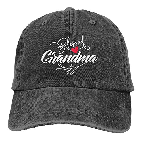 Blessed Grandma I Am A Grandmother Hat,Unisex Classic Baseball Cap,Adjustable Cowboy Hat,Trucker Cap Dad Cap Sun Hat,Black | The Storepaperoomates Retail Market - Fast Affordable Shopping