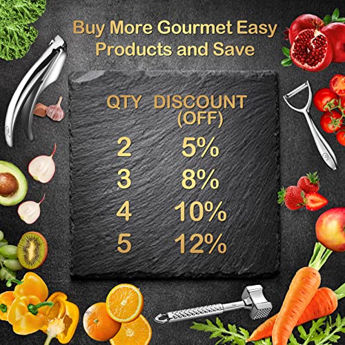 Gourmet Easy Professional Chef Knife – Stainless Steel Chef’s Knives – Australian Designed and Tested Meat Knife – Cooking Knife – Sharp Cutting Knife – Rose Gold Blade with warranty (S + M + L) | The Storepaperoomates Retail Market - Fast Affordable Shopping