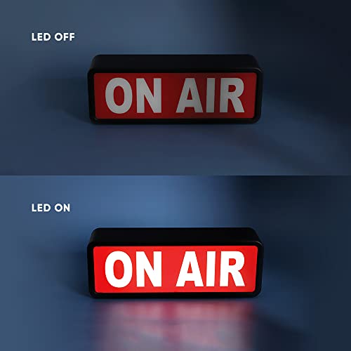 [Alfoto] ON AIR SIGN LED LIGHT/ #1 Item for (Youtube / Studio / Home Studio / Company / Desk or Wall Decor). Simple and easy ON/OFF Switch Button. Available for both USB Powered and AA Battery Powered. | The Storepaperoomates Retail Market - Fast Affordable Shopping