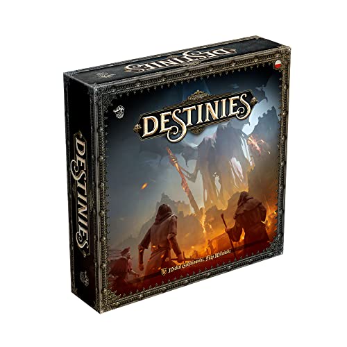 Destinies Board Game | RPG Game | Narrative Adventure Game | App-Driven Exploration Game for Kids and Adults | Ages 14+ | 1-3 Players | Average Playtime 120-150 Minutes | Made by Lucky Duck Games | The Storepaperoomates Retail Market - Fast Affordable Shopping