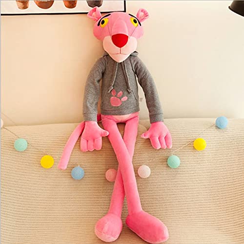 sylvian Wholesale Price Fat Version Cute 100cm Pink Panther Stuffed Pillow Animals Lovely Pink Panther Plush Pillow Toy Christmas Birthday Gift Gray Hoodie | The Storepaperoomates Retail Market - Fast Affordable Shopping
