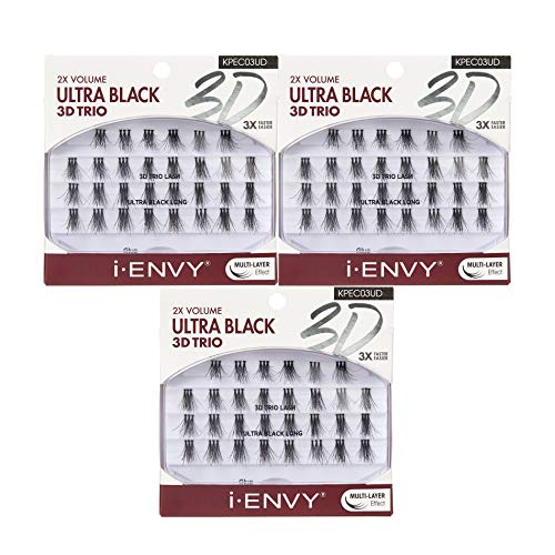 i-ENVY 3D Trio Ultra Black Long Lashes (3 PACK) | The Storepaperoomates Retail Market - Fast Affordable Shopping
