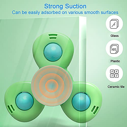 Addmos Suction Toys for Boy Girls, Baby Bath Toys, Infant Baby Toys Suction Cup Spinning Top Toy, Christmas Birthday Gifts for Toddlers(3PCS ) | The Storepaperoomates Retail Market - Fast Affordable Shopping