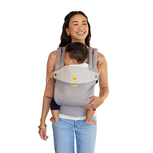 LILLEbaby 6-in-1 Classics Original Ergonomic Baby Carrier Newborn to Toddler – with Lumbar Support – for Children 7-45 Pounds – 360 Degree Baby Wearing – Dove