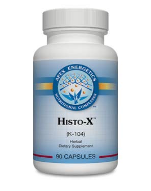 Apex Energetics Histo-X 90ct (K-104) Formula Supports The Body’s Healthy Response to Foods and Other Environmental Factors | Support The Immune System Together with Certain Physiological Systems | The Storepaperoomates Retail Market - Fast Affordable Shopping