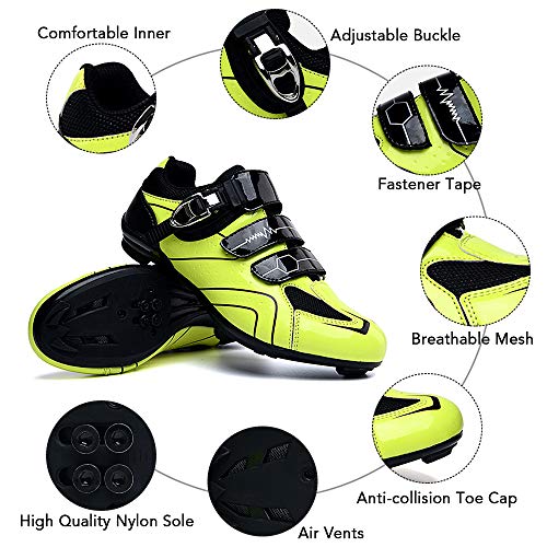 Lixada Mens’s Road MTB Bike Cycling Shoes Spin Shoes Lock Pedal Bike Shoes Ultralight Comfortable Auto-Lock Bike Bicycle Riding Shoes | The Storepaperoomates Retail Market - Fast Affordable Shopping