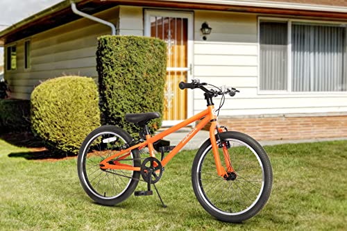 ACEGER Kids Bike for 6-9 Years Old Boys and Girls, 16 Inch with Training Wheel and Kickstand, 20 Inch with Kickstand(Orange,20 inch) | The Storepaperoomates Retail Market - Fast Affordable Shopping