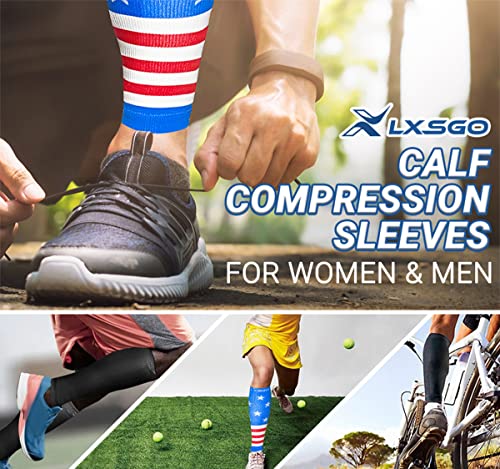 LxsGo Calf Compression Sleeves Women & Men Nurses Runners Leg Compression Socks | The Storepaperoomates Retail Market - Fast Affordable Shopping