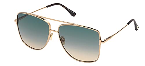 Tom Ford REGGIE FT 0838 Shiny Rose Gold/Blue Shaded 61/14/140 women Sunglasses | The Storepaperoomates Retail Market - Fast Affordable Shopping