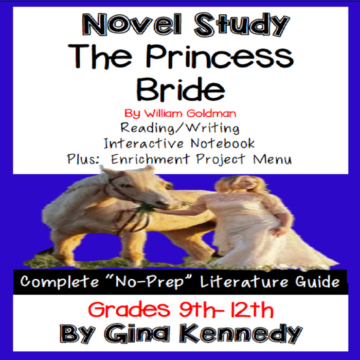 Novel Study- The Princess Bride by William Goldman and Project Menu | The Storepaperoomates Retail Market - Fast Affordable Shopping