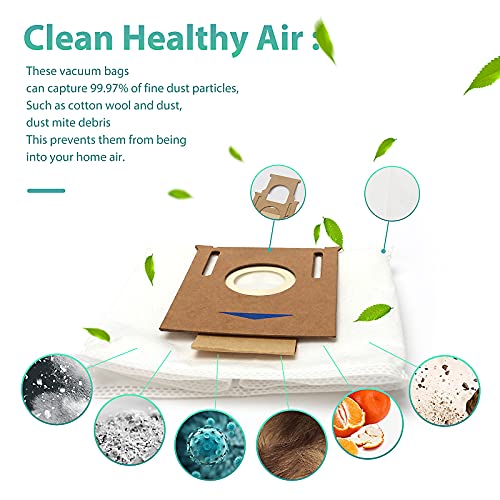 20 Pack Disposable Dust Bag for ECOVACS Deebot T8 AIVI / T8 / N8 Pro Plus / N8 Pro / DX93 / DDX96 Robot Vacuum and Mop Cleaner, Dust Bags for Ecovacs Deebot, for Yeedi K781+ | The Storepaperoomates Retail Market - Fast Affordable Shopping
