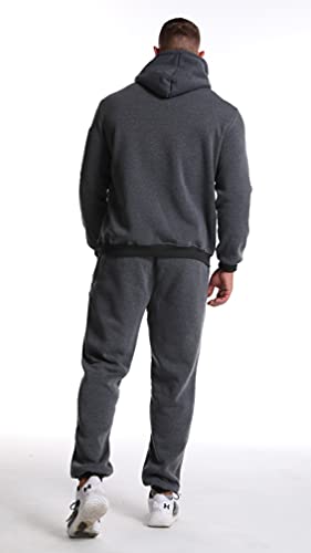 Insenver Men’s Tracksuits 2 Piece Outfit Sweatsuits for Men Casual Hoodie Sports Jogging Suits Sets | The Storepaperoomates Retail Market - Fast Affordable Shopping