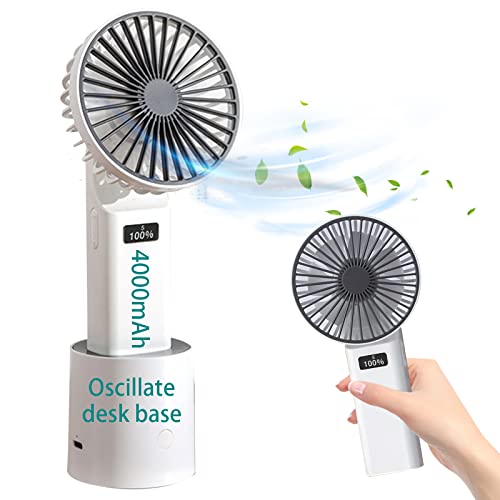 Desk Fan for Office and Handheld,Hand Fan Portable Personal Fan for Makeup,Design by Qeektech (China) LTD | The Storepaperoomates Retail Market - Fast Affordable Shopping