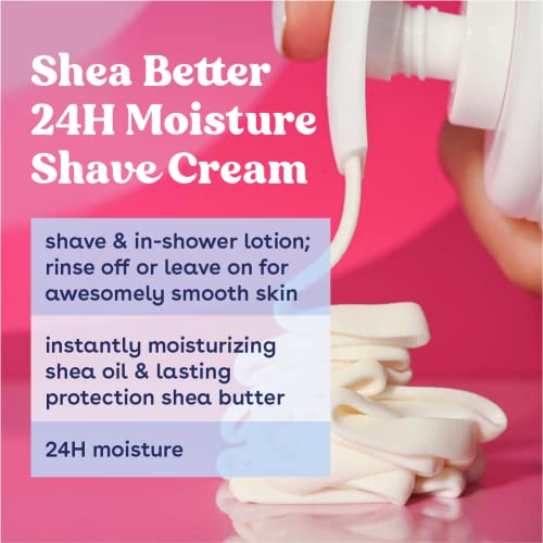 eos Shea Better Shaving Cream for Women Variety Pack – Pomegranate Raspberry + Pink Citrus, Shave Cream, Skin Care and Lotion with Shea Butter and Aloe, 24 Hour Hydration, 7 Fl Oz, Pack of 2 | The Storepaperoomates Retail Market - Fast Affordable Shopping