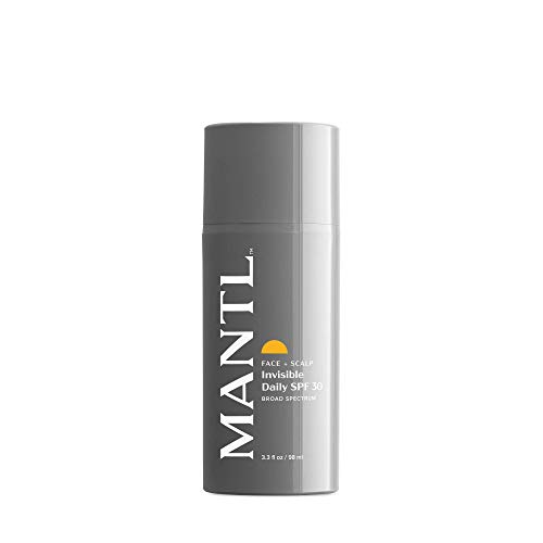 MANTL I Invisible Daily SPF 30 Broad Spectrum I Face Sunscreen, Clear Formula, No Shine, No Streaks, No Whitening SPF Moisturizer I 90 Day Supply | The Storepaperoomates Retail Market - Fast Affordable Shopping