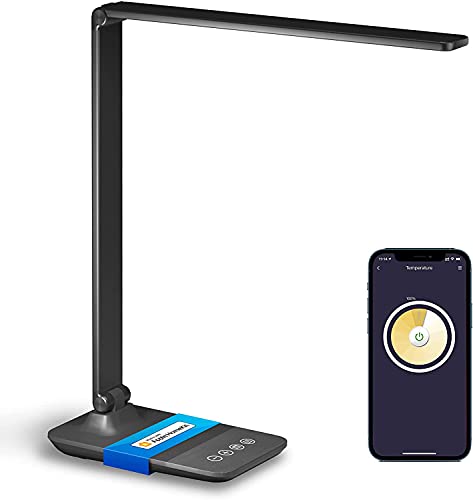meross Smart LED Desk Light, Metal LED Desk Lamp Works with HomeKit, Alexa and Google Home, WiFi Eye-Caring Smart LED Desk Lamp for Home Office with Tunable White, Remote Control, Schedule and Timer | The Storepaperoomates Retail Market - Fast Affordable Shopping