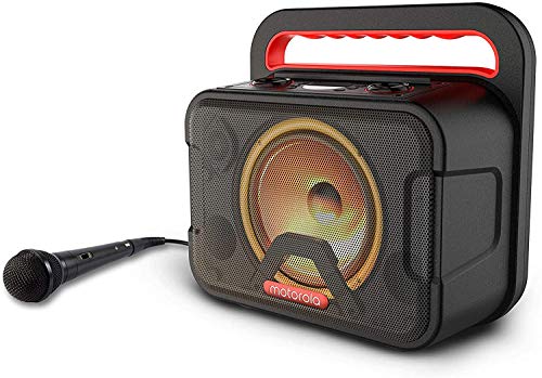 Motorola Sonic Maxx 810 Portable 40W Bluetooth Speaker, Powerful Wireless Karaoke Party Speaker IPX4 Waterproof – LED Lighting System – Karaoke Microphone | The Storepaperoomates Retail Market - Fast Affordable Shopping