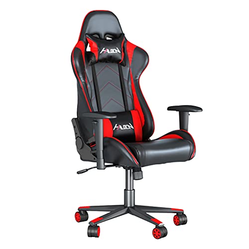 Gaming Chair Office Computer Chair Racing Chair Ergonomic Video Game Chair for Adult Reclining Adjustable Swivel pc Chair with Headrest and Lumbar Pillow Support Esports Chair (red) | The Storepaperoomates Retail Market - Fast Affordable Shopping